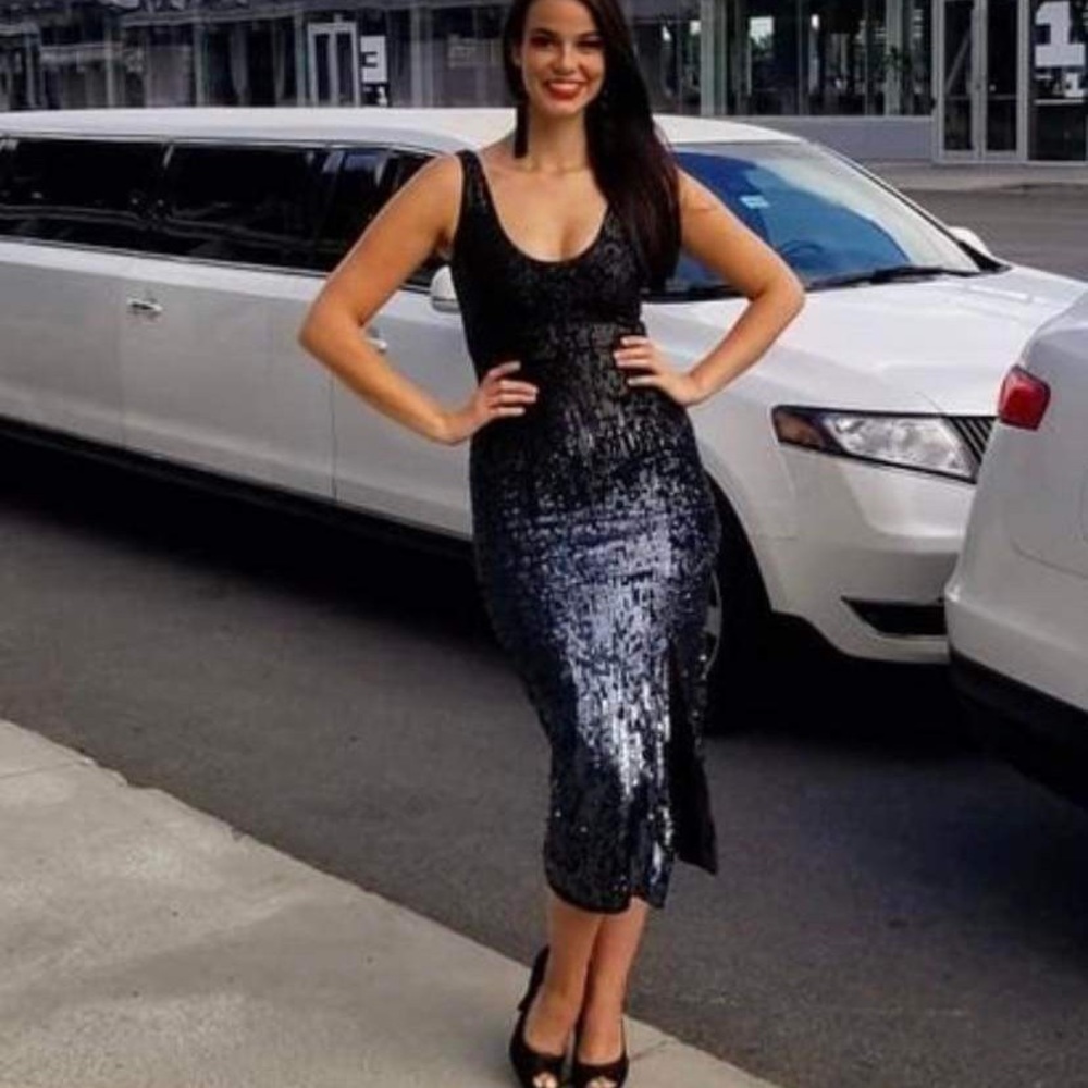 COPY - Black sequin dress